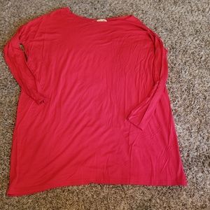 Red Piko Tunic